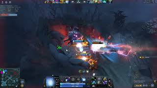 1 Hp Roshan Running Away From Radiant Dota 2