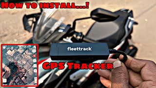 How to install Gps Tracking Device in Any Motorcycle & Scooter | fleettrack gps tracker | aerox screenshot 3