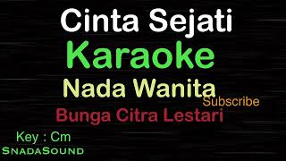 CINTA SEJATI-Bunga Citra Lestari|KARAOKE NADA WANITA​⁠ -Female-Cewek-Perempuan@ucokku