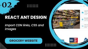 React JS #2 - Import CDN links, CSS and images