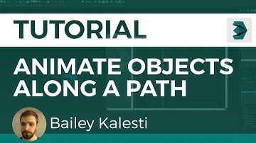 How to Animate Objects Along a Path (3D Studio Max)