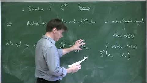 Dr. Francis Brown | Motivic multiple zeta values and Galois coaction