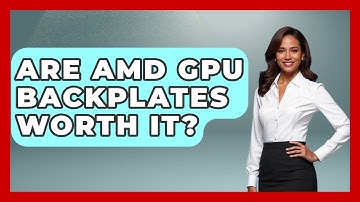 Are AMD GPU Backplates Worth It? - The Hardware Hub