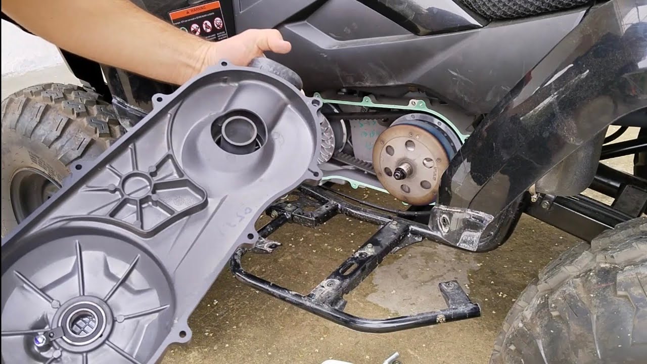 ATV MOTOR KAYIŞ VE VARYATÖR KONTROLÜ LONCİN XWOLF 300