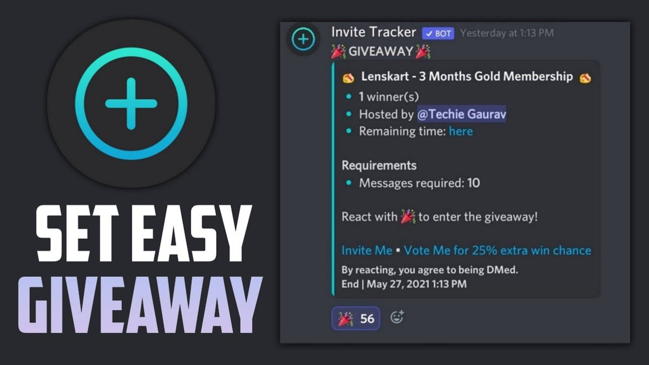 How To Setup Giveaway Bot On Discord!