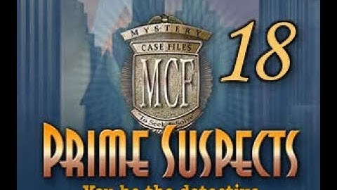 MCF Prime Suspects 18: 1011001