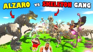 SKELETON GANG Killed ALZARO in Animal Revolt Battle Simulator with CHOP