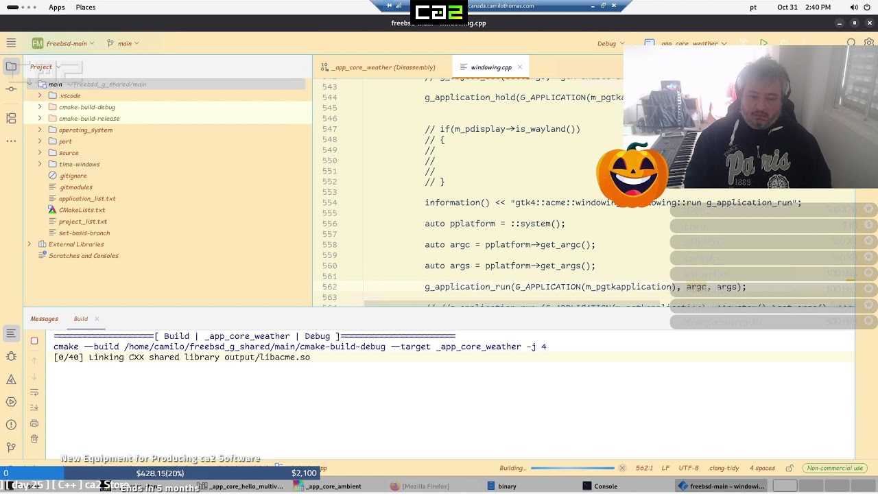 🌌🌍 [ FreeBSD 14.3 : KDE Plasma, Xfce and GNOME ] [ day 25 ] [ C++ ] ca2 Store