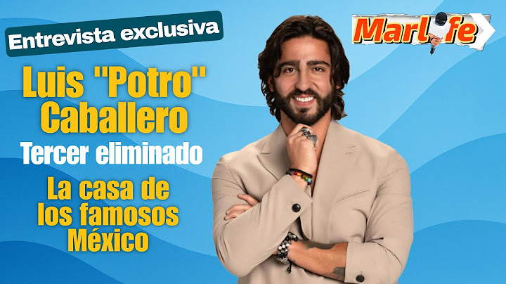 Potro tercer expulsado, nos cuenta cómo es el golpe de realidad al salir de la casa
