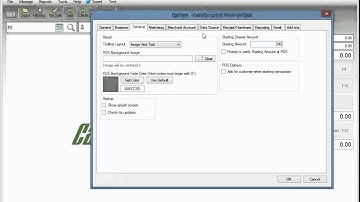 CashFootprint Initial Configuration