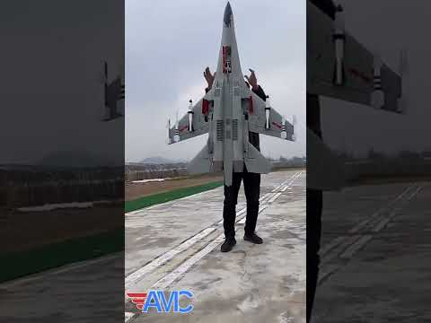 Incredible Russian Fighter Jet Remote Control RC Airplane #Shorts