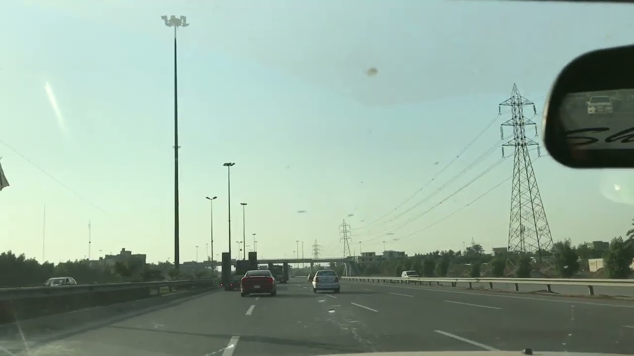 من بغداد الى ابو غريب الطريق السريع