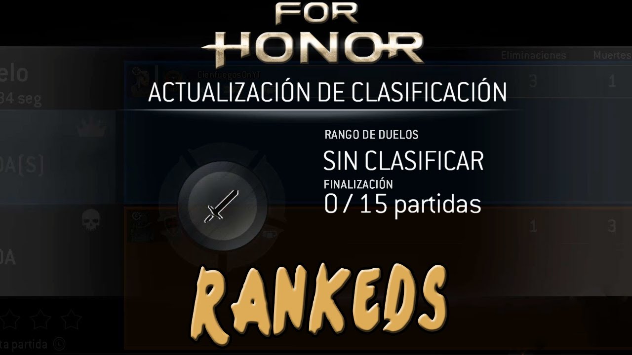 FOR HONOR | RANKED TEMPORADA 12 | 1-3