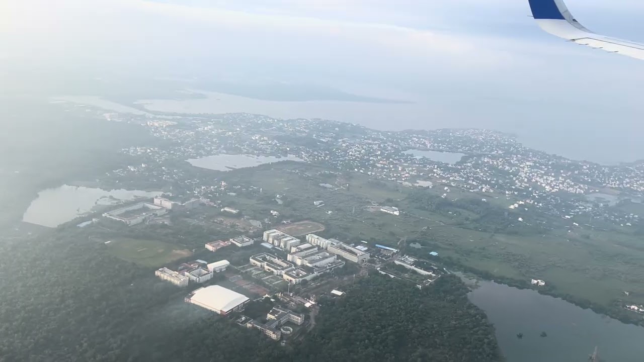Landing to Chennai Airport 
