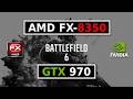 BATTLEFIELD 6 - AMD FX-8350 + GTX 970 + 16 GB DDR3 1600 MT/s - TDM