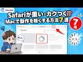 Safariが重い・カクつく⁉️Macで動作を軽くする方法7️⃣選|Tenorshare Cleamio