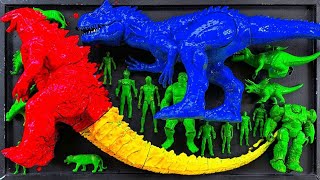Dinosaurus Jurassic World Dominion: T-rex/ Brachiosaurus/ Skibidi/ Spider-Man/ KingKong/ KingGidorah