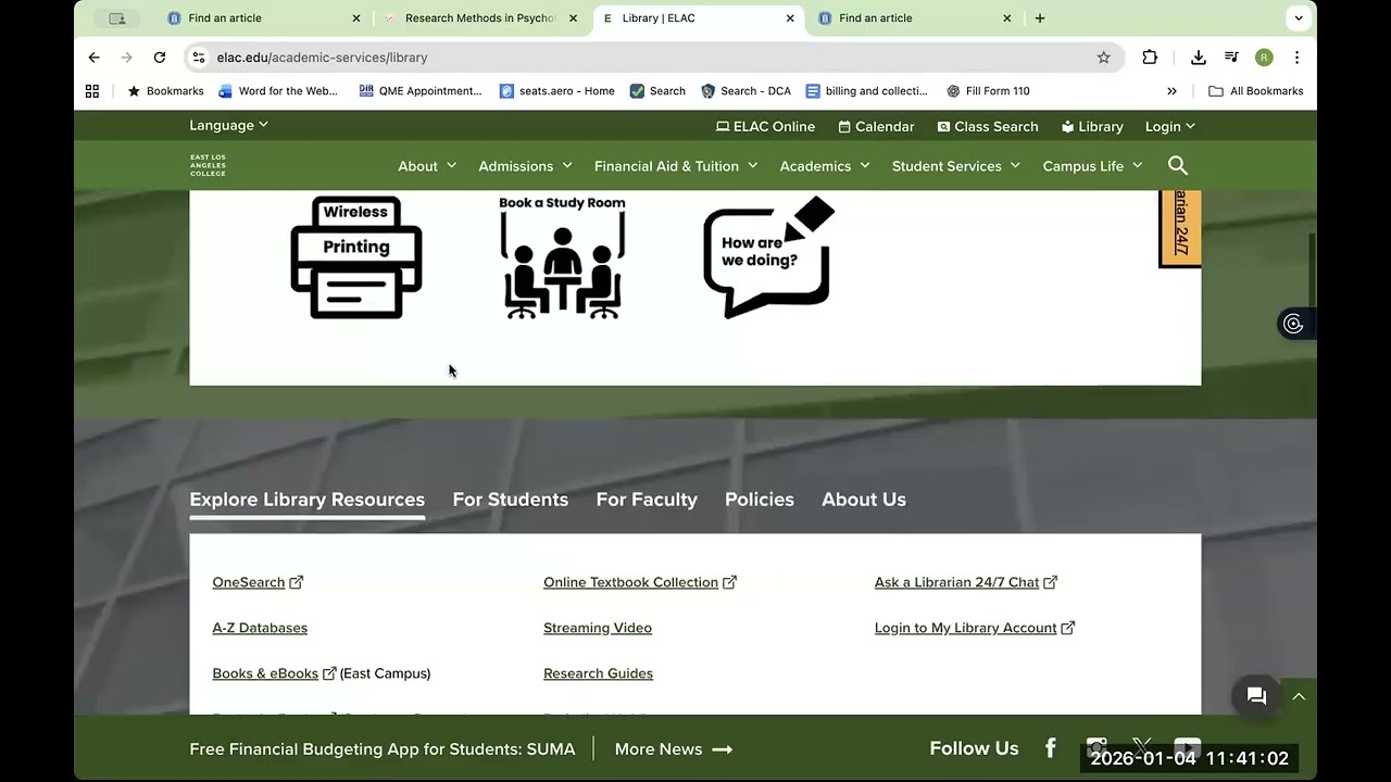 Psych 92 Finding a Research Article