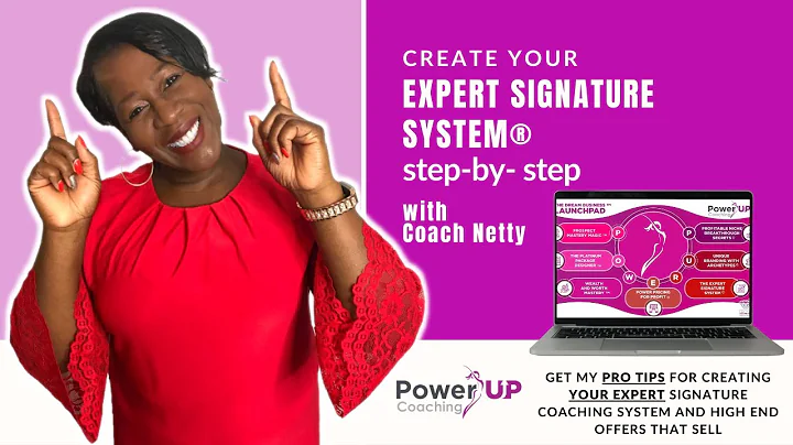 How to Create Your Signature Coaching System Step by Step