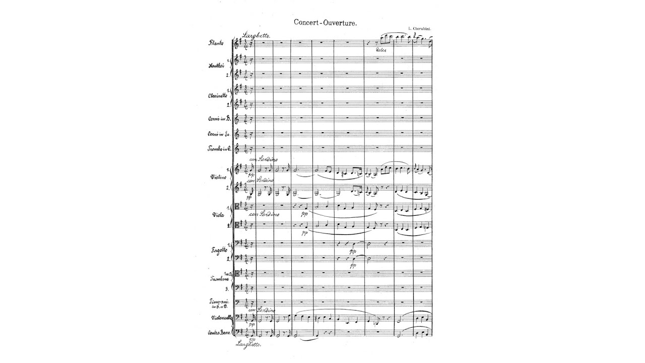 Luigi Cherubini – Concert Ouverture in G