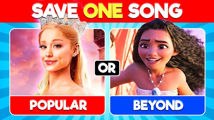 SAVE ONE SONG 🎵 Wicked 🧙‍♀️ vs Moana 2 ⛵ vs Encanto 🕯 (You Can Only Pick ONE!)