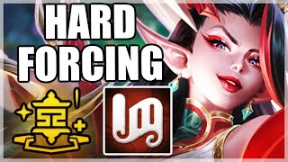 Hard Forcing Storyweaver Zyra Carry - TFT Set 11 Inkborn Fables