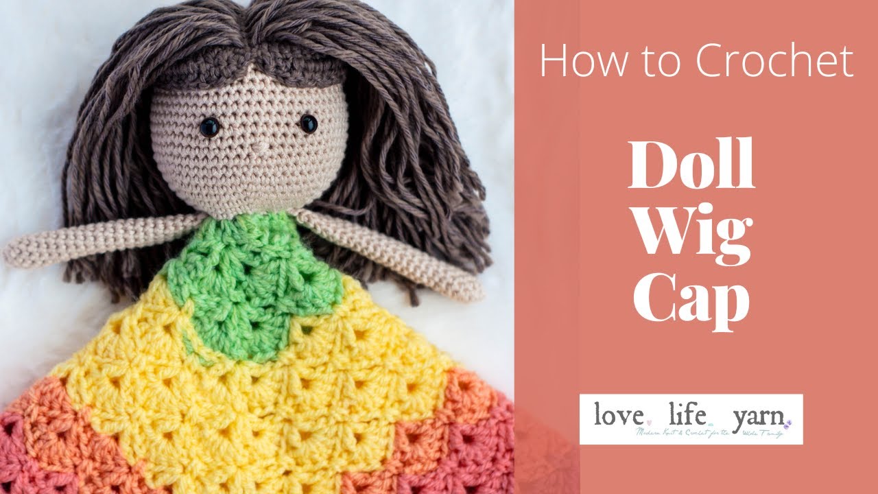 Crocheted Cap Hair for Waldorf Doll Instructions