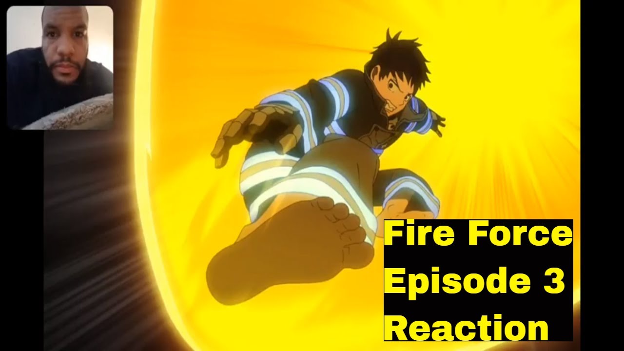 Fire Force Episode 3 - The Rookie Fire Soldier Games Reaction - YouTube