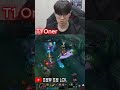 T1 Oner 멜 원딜 하이라이트! 상상을 초월한 플레이 #leagueoflegends #드레이븐장인 #드레이븐장인 #shots #리그오브레전드 #oner #t1 #t1oner