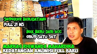 AFTER THE INCIDENT IN LUMAJANG, 12 NEW SPEAKER BOXES AND 21-INCH SPEAKERS ARRIVE AT RISWANDA HEAD...