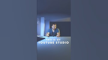 My YouTube Studio (Fake) #GenerativeAI #Studio #ContentCreation #YouTubeTips #VideoEditing