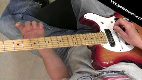 Pentatonic Open String Telecaster Lick Hybrid Picking Brad Paisley Style