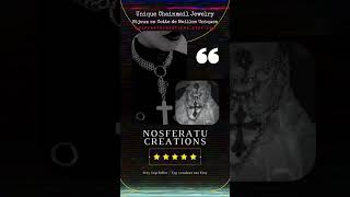 🔥Nosferatu Creations #chainmail #chainmaille #chainmaillejewellery #goth #altfashion #etsy #shorts