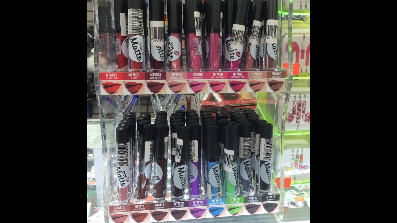 Nicka K True Matte swatches & review