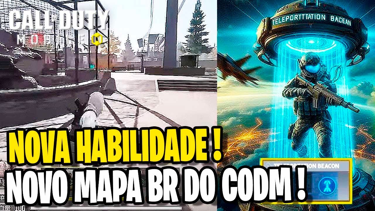 NOVA HABILIDADE E GAMEPLAY DO NOVO MAPA NO CALL OF DUTY MOBILE - YouTube