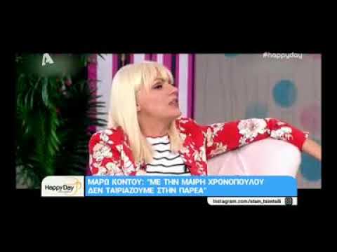 peoplegreece.com: Η Μάρω Κοντού στο Ooh la la