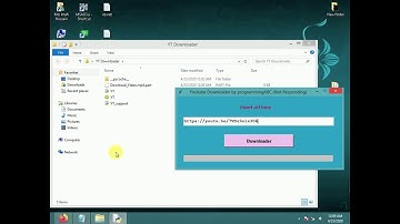 Tk/ tcl : Youtube downloader using page gui builder (python)