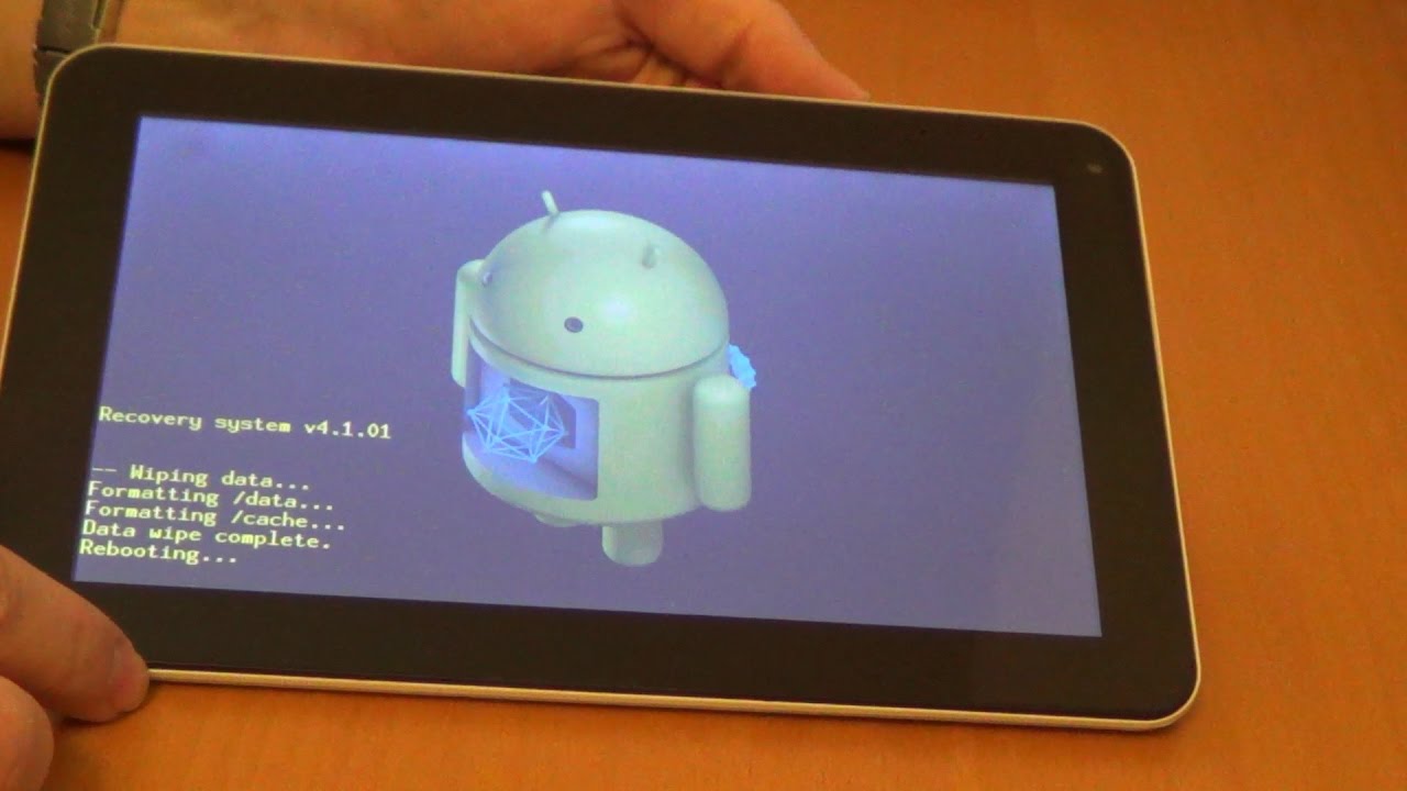 How to reset Chinese Android tablet