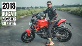 2018 Ducati Monster 821 Review | Comparsion Z900 & street Triple | RWR