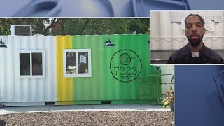 Owner of new shipping container restaurant on Chicago's South Side talks about his goals