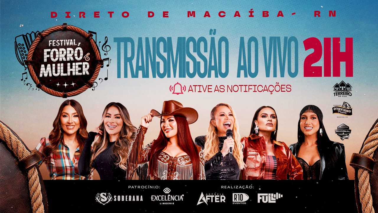 FORRÓ E MULHER EM MACAÍBA-RN (AO VIVO)
