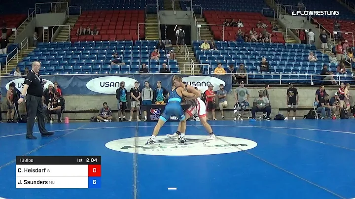 138 Lbs Rnd Of 32 Cade Heisdorf Wisconsin Vs Joshu...