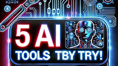 These 5 AI Tools Will Change EVERYTHING! (2025)