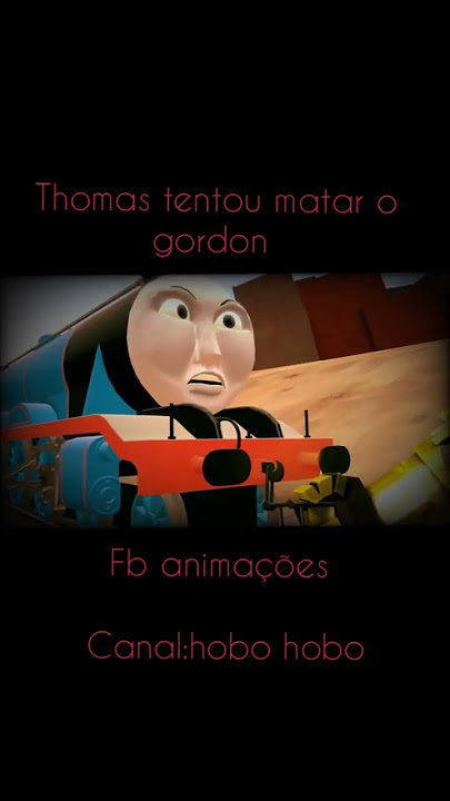 Thomas tentou matar o gordon kkkk #fabioanimaçãoscriativas #thomas #cursedthomas#meme#edit#trem