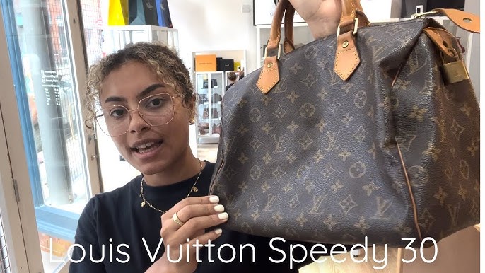 Louis Vuitton Speedy 30 Monogram Bag Review 