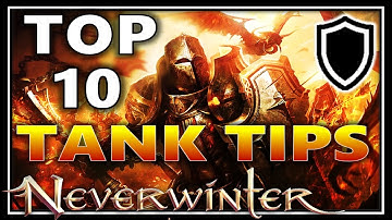 #10 TANK TIPS for Neverwinter 2023! (must know) Become a Better Player (3k hours xp)