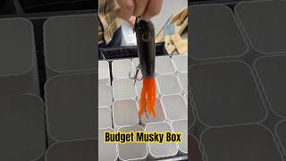 Budget Musky Lure Crate #muskyfishing