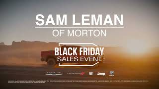 Sam Leman Chrysler, Dodge, JEEP, RAM, FIAT of Morton | BLACK FRIDAY SALES EVENT!