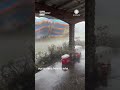 This is why you don't leave a bounce house out in Florida