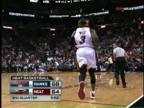 Dwyane Wade and Michael Beasley Highlights Hawks @...